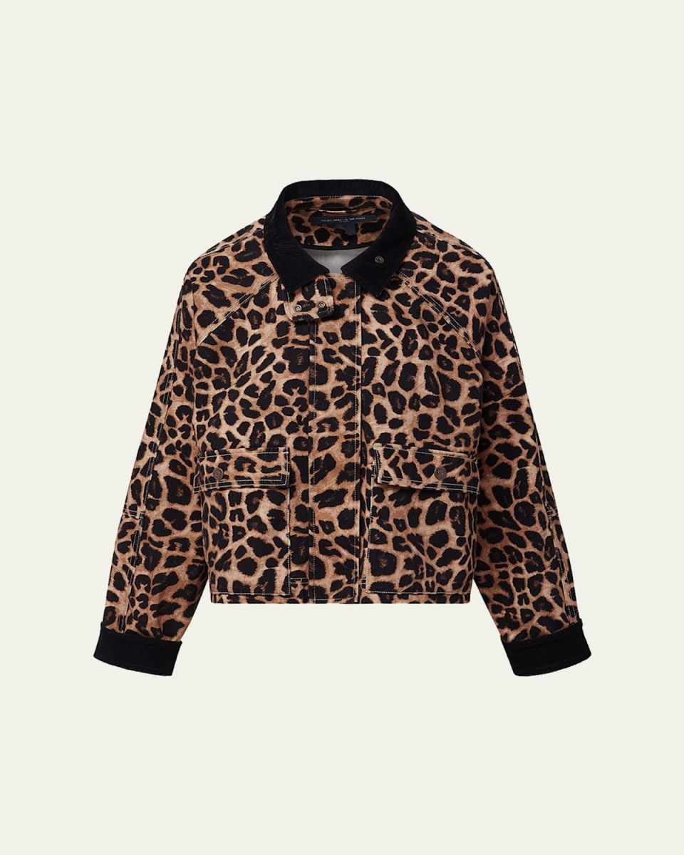 Exclusive Arlo Leopard Chore Jacket